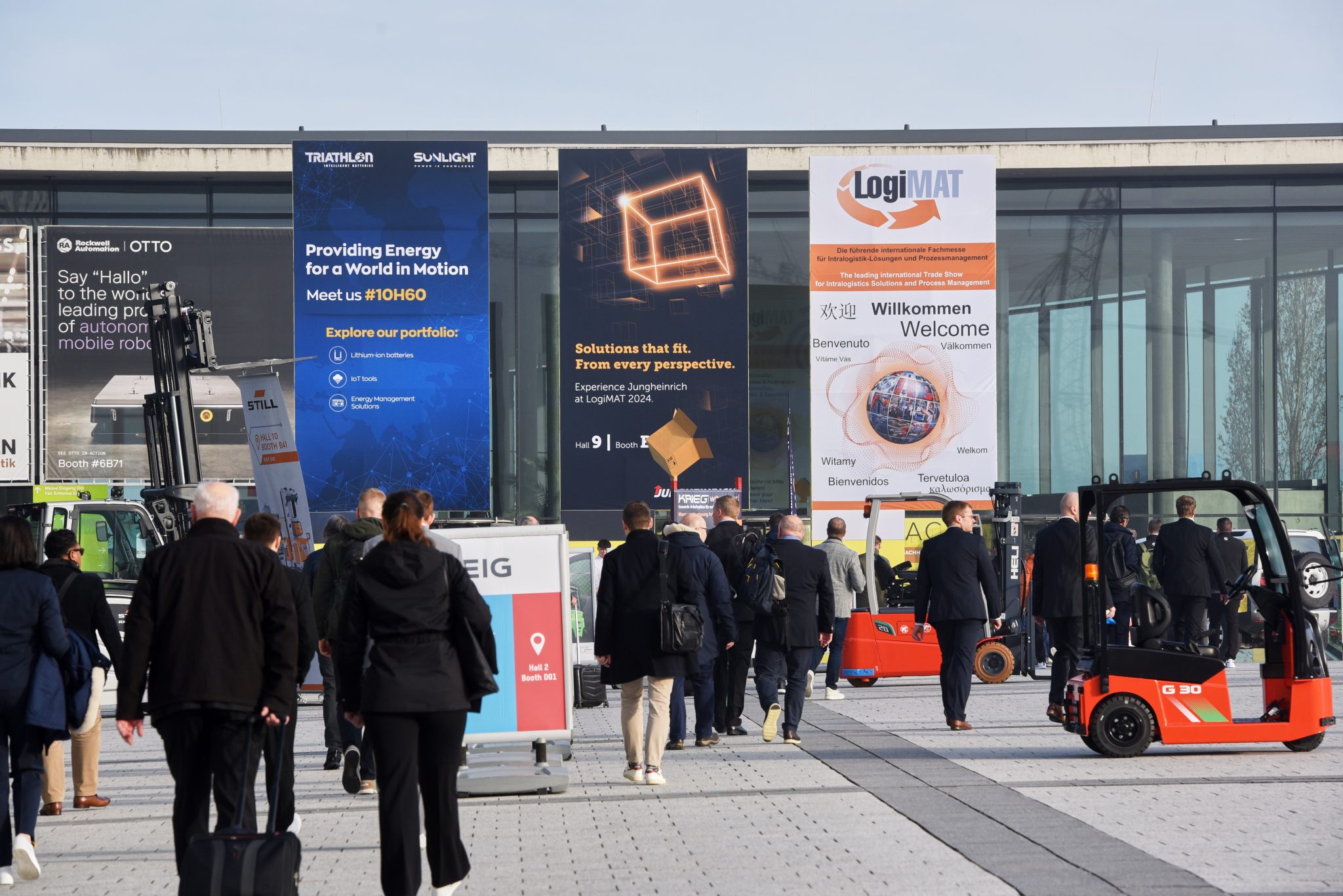 Logimat in Stuttgart 2 Logimat in Stuttgart