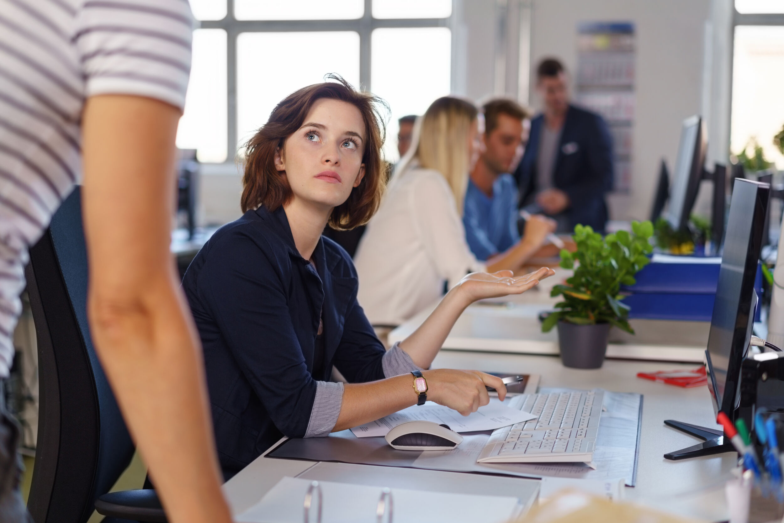 Geht es wieder zurück ins Büro?