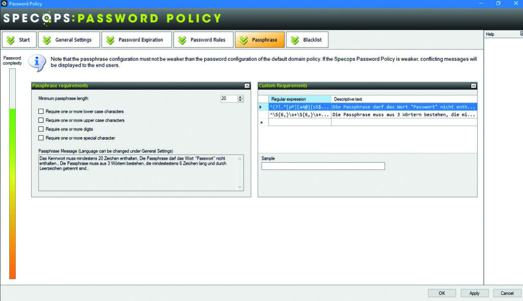 So sehen starke Passwörter aus 1 screen 01 Passphrase SPP