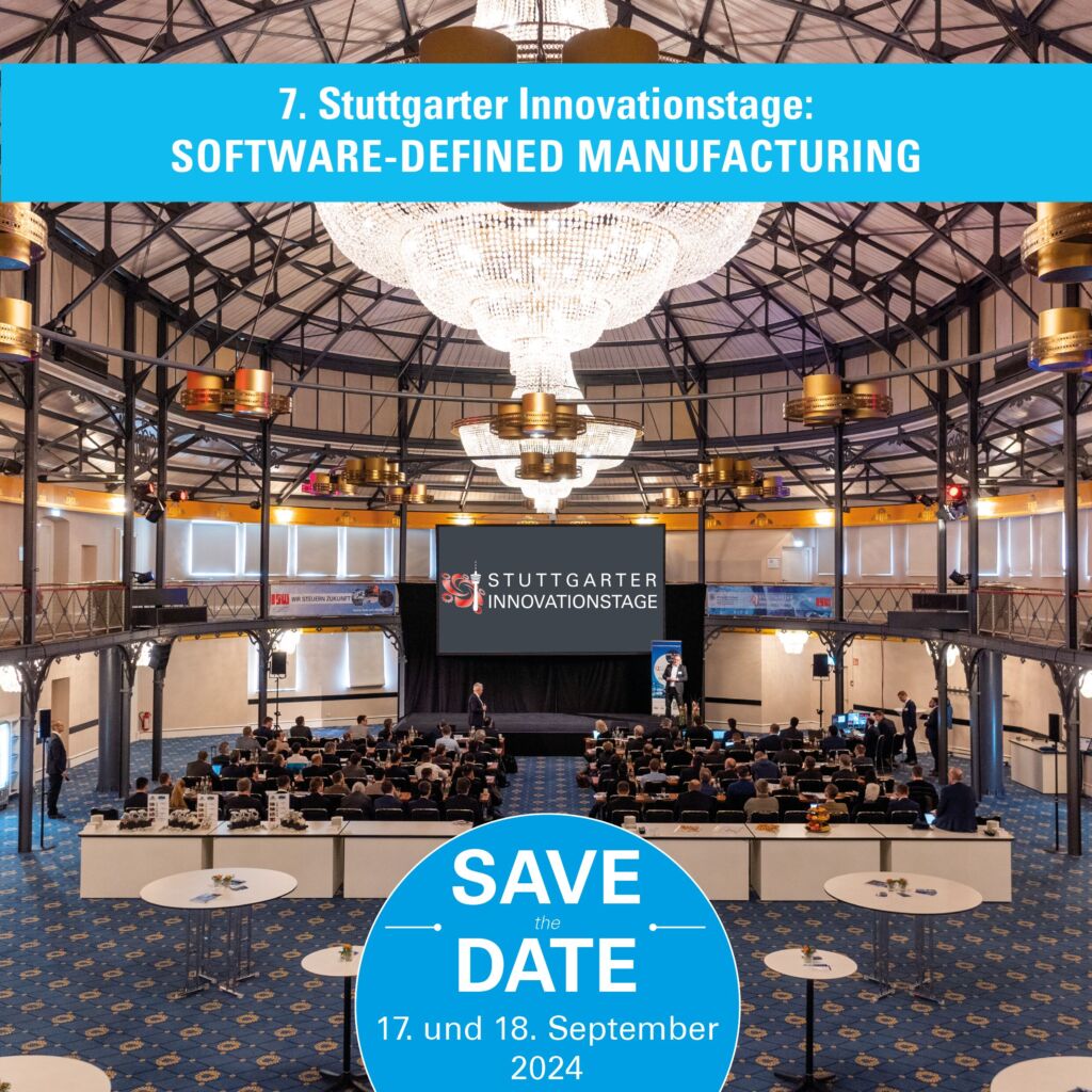 7. Stuttgarter Innovationstage: Software-defined Manufacturing 1 sisc save the date linkedin 2024