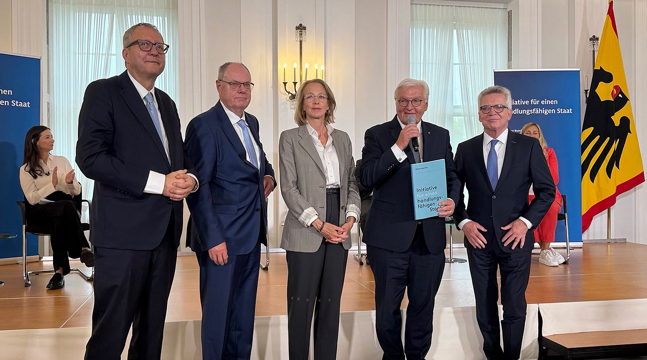 Abschlussbericht der ‚Initiative für einen handlungsfähigen Staat‘ vorgestellt