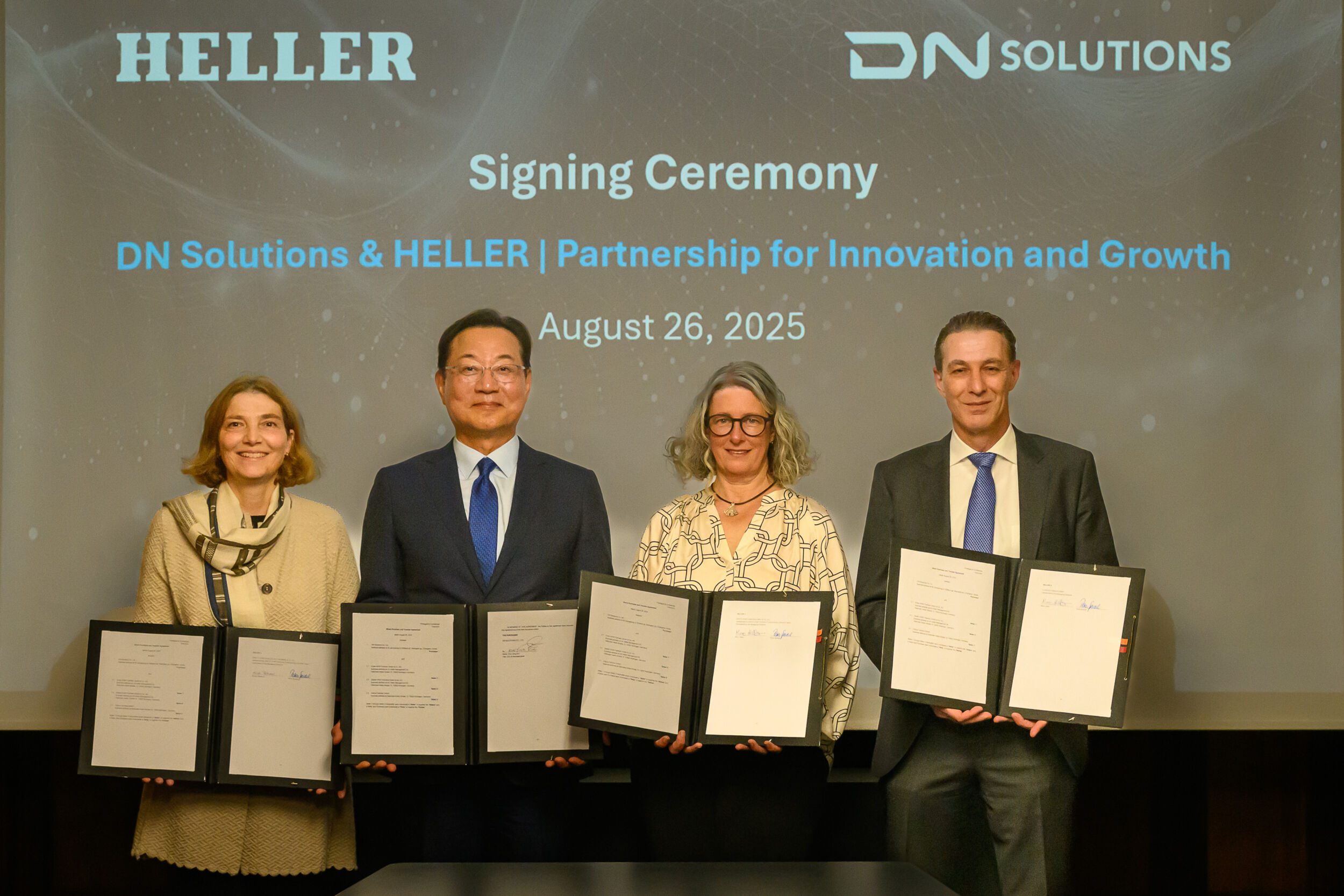 Heller-Gruppe wird Teil von DN Solutions 3 Heller-Gruppe wird Teil
von DN Solutions