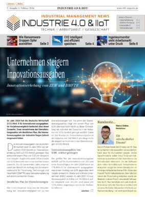 Titelseite INDUSTRIE 40IIoT MAGAZIN 2 2026