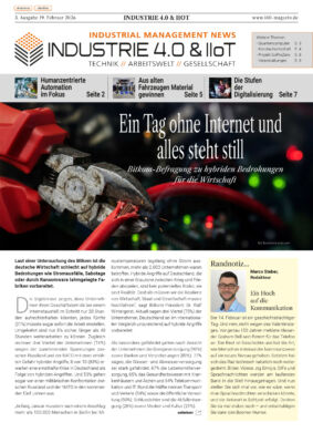 Titelseite INDUSTRIE 40IIoT MAGAZIN 3 2026