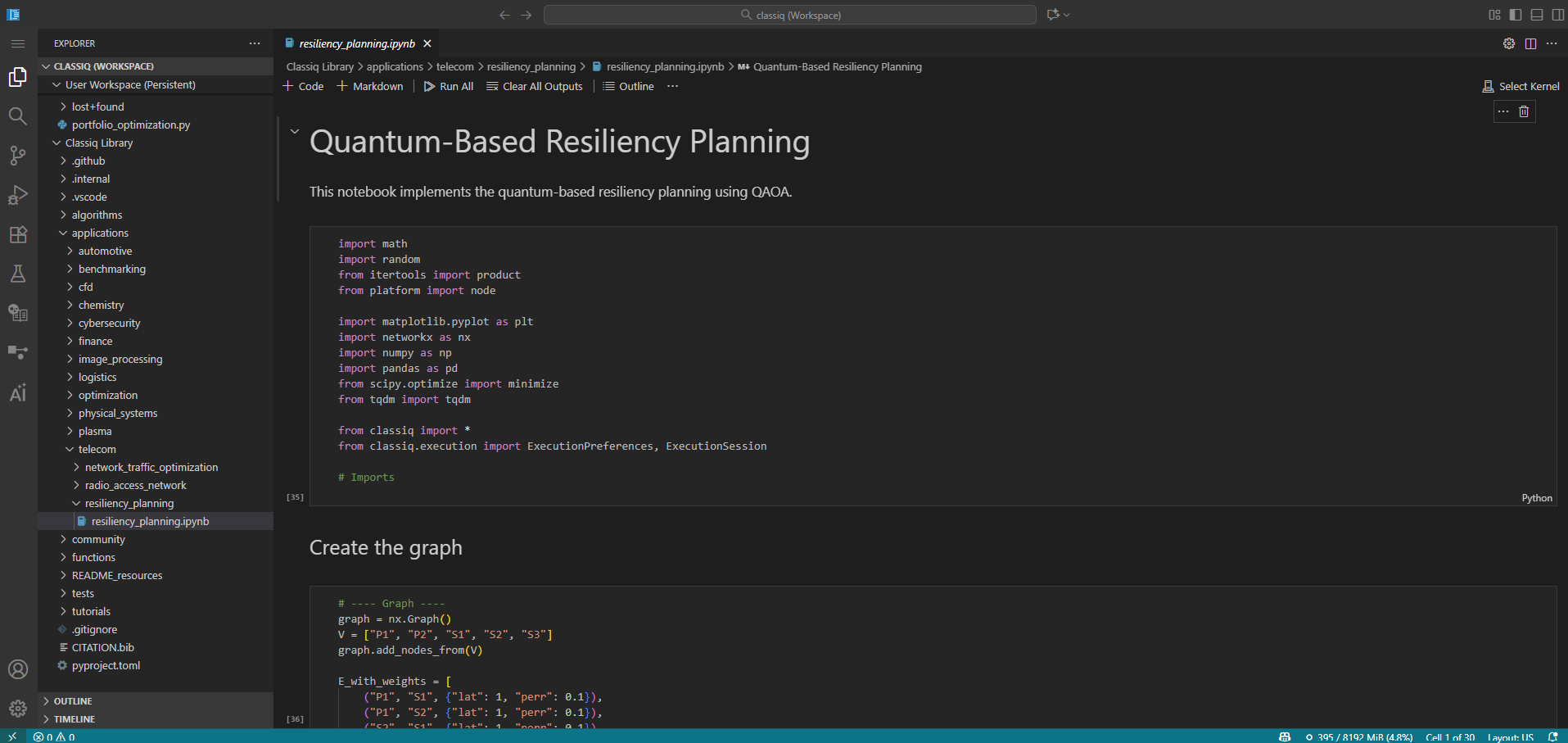 Netzoptimierung per Quantencomputing 4 Netzoptimierung per Quantencomputing