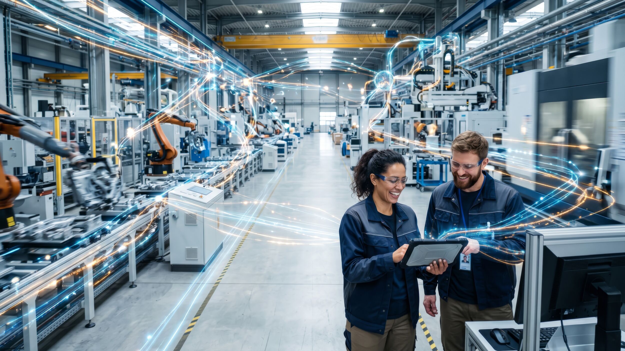 Industrial AI in SAP integrieren 5 420563 industry ai data interconnectivity AI generated