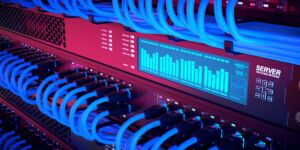 IT&Production-TechTalk: KI als Managed Service 5 High performance server network. Cabling management