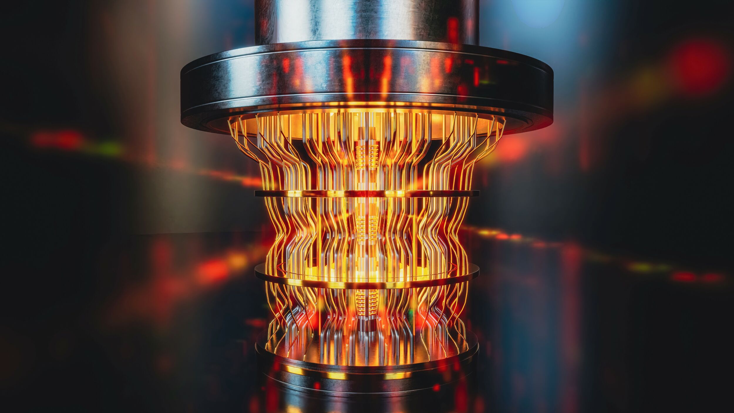 Vier Maßnahmen in Vorbereitung auf den Q-Day 3 A futuristic glowing quantum computer unit 3d render