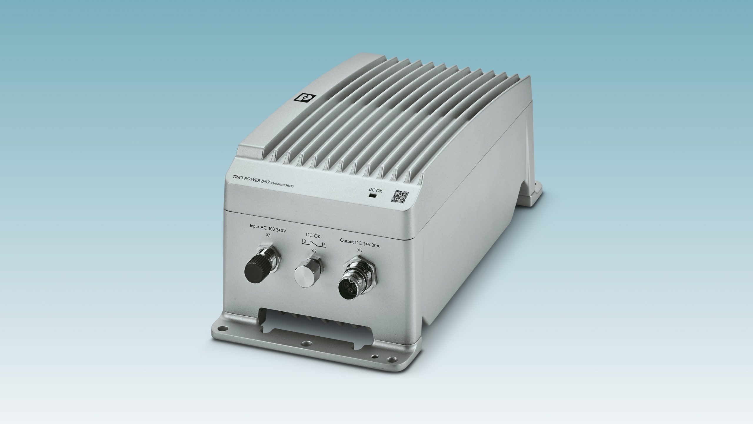 Stromversorgung in Schutzart IP67 4 Stromversorgung
in Schutzart IP67