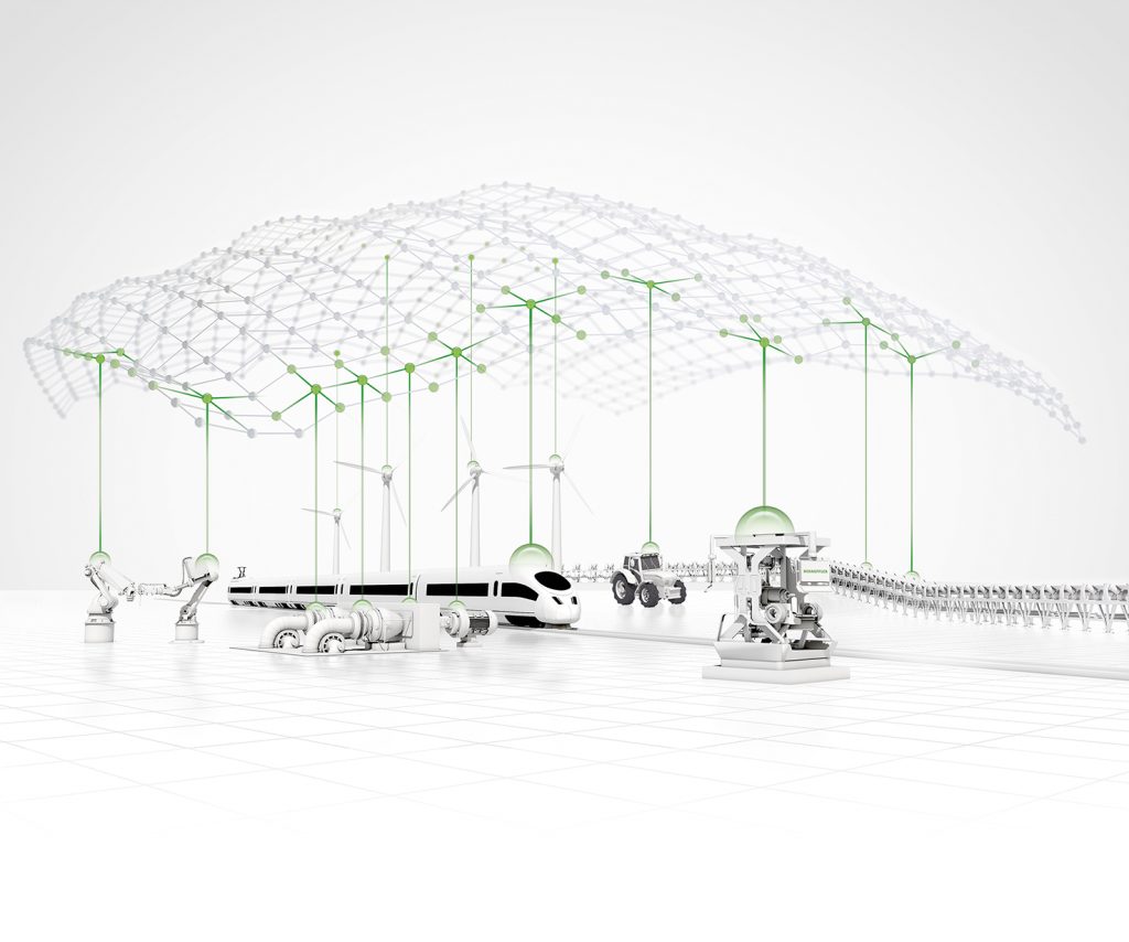 Digitale Infrastruktur für das IIoT 3 Mit seinem Smart Ecosystem 4.0 bietet Schaeffler eine ganzheitliche, cloudbasierte Soft- und Hardware-Infrastruktur, die von sensorisierten Komponenten bis zu digitalen Services alle Stufen der digitalen Wertschöpfung umfasst.