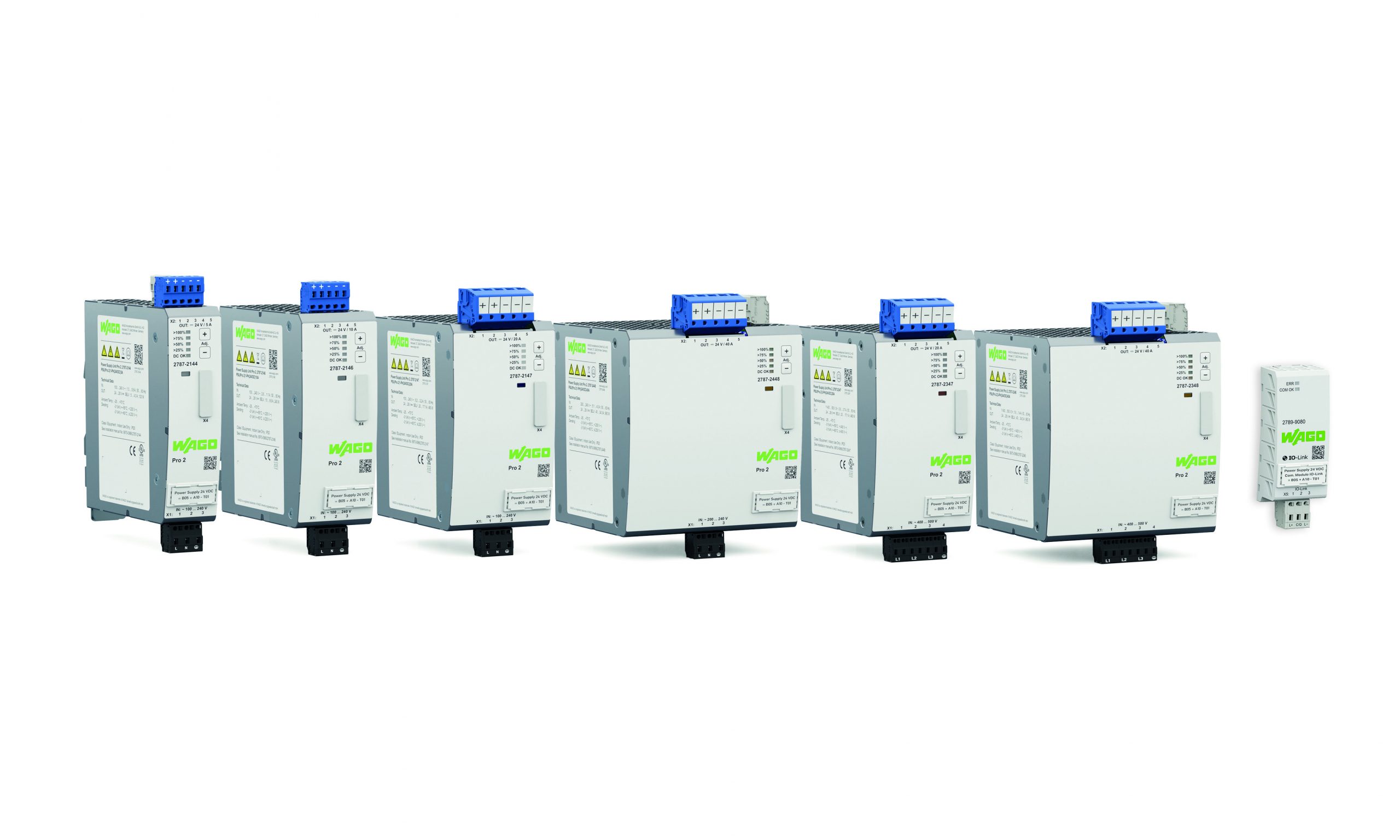 Stromversorgung mit IO-Link-Modul