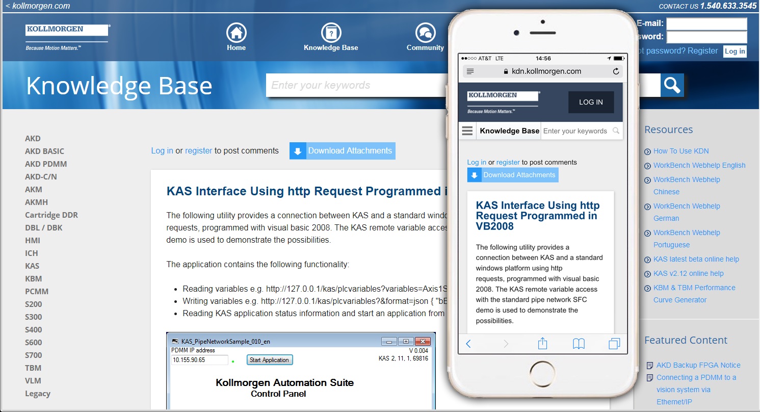 Kollmorgen Developer Network