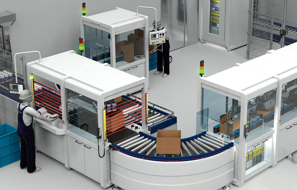 Für jede Anforderung die passende Option 3 Maschinen- und Anlagenbauer wünschen zunehmend Komplettlösungen der Maschinensicherheit.