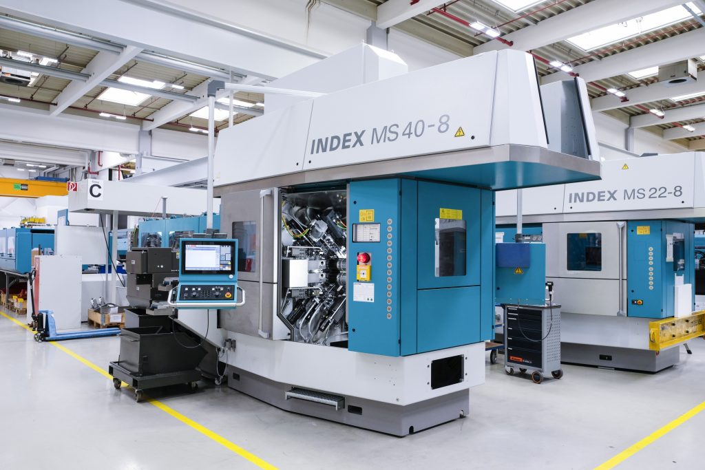 Multitalent für Metallzerspanung 3 12066 12 Index MX40 8 CNC multi spindle