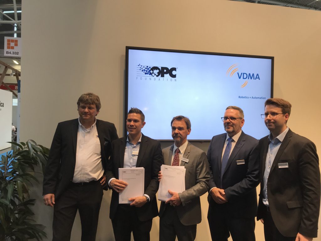 OPC-UA-Spezifikation für Robotik und Bildverarbeitung 1 144966 OPC UA