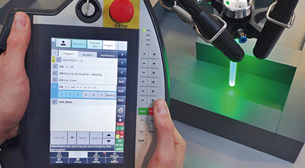 Anwendersoftware zur Robotersteuerung