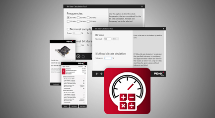 App zur Berechnung von Registerwerten für CAN- und CAN-FD-Controller 2 App zur Berechnung von Registerwerten für CAN- und CAN-FD-Controller