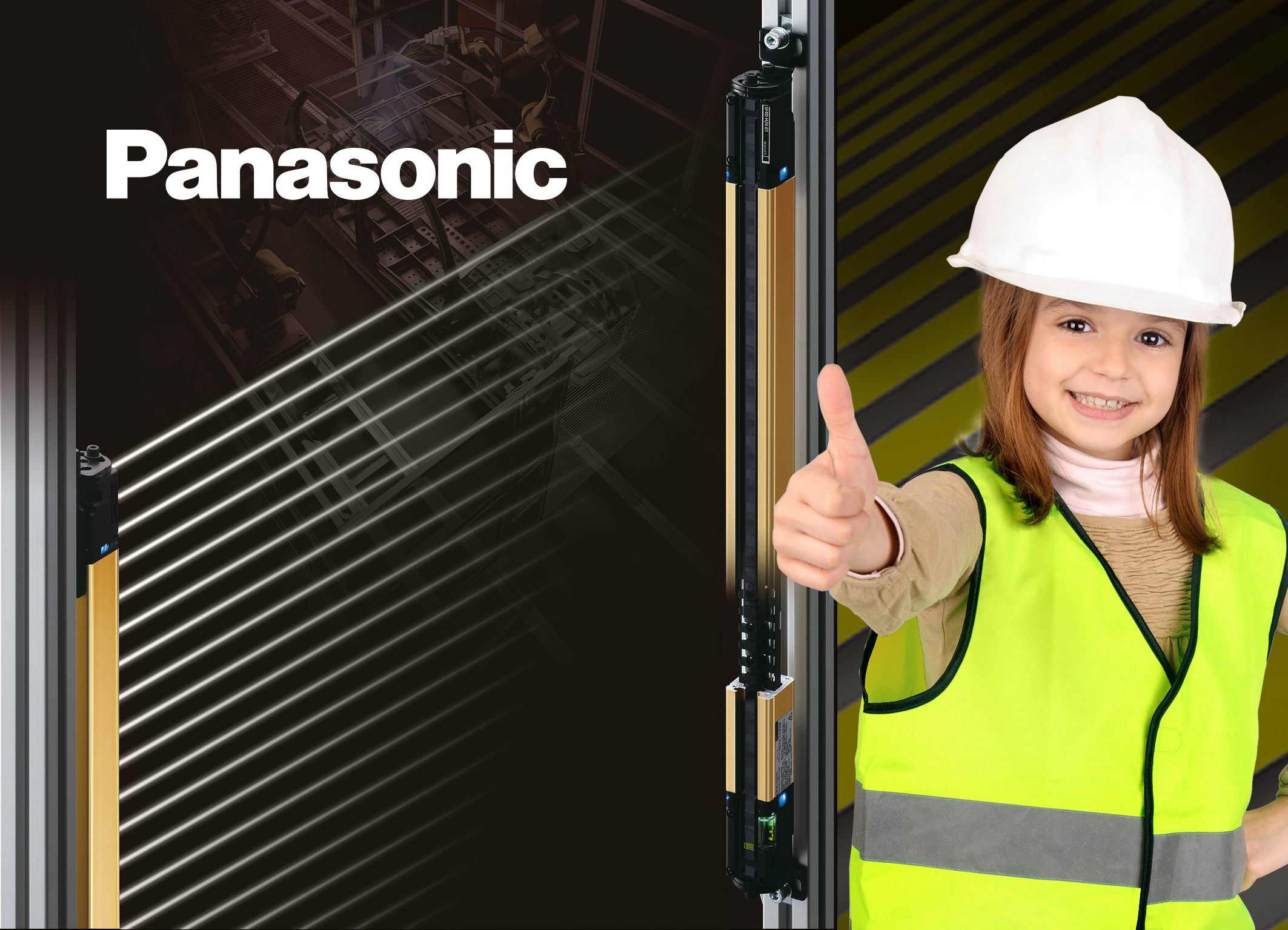 Lichtgitter mit einer Reichweite von bis zu 15m