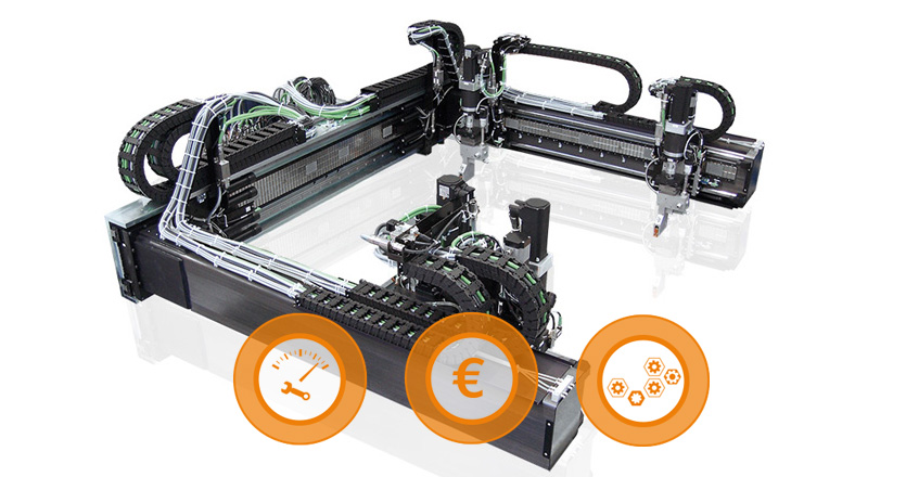 Transparente Maschine