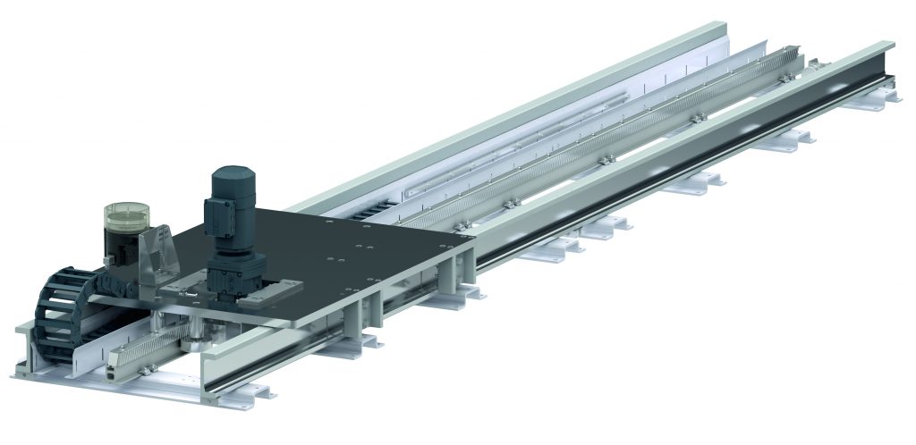 Robuste, präzise und vielseitige Horizontallaufbahnen 1 Mit den standardisierten Horizontal-Laufbahnen Ready Track von Winkel können Anwender Fahrschlitten noch leichter aufbringen.