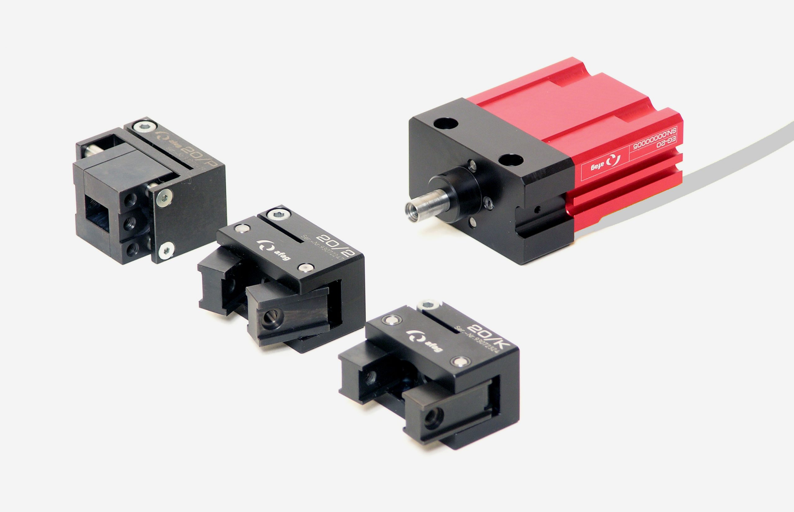Pneumatische und elektrische Greifer und Drehgreifer 7 Pneumatische und elektrische Greifer und Drehgreifer