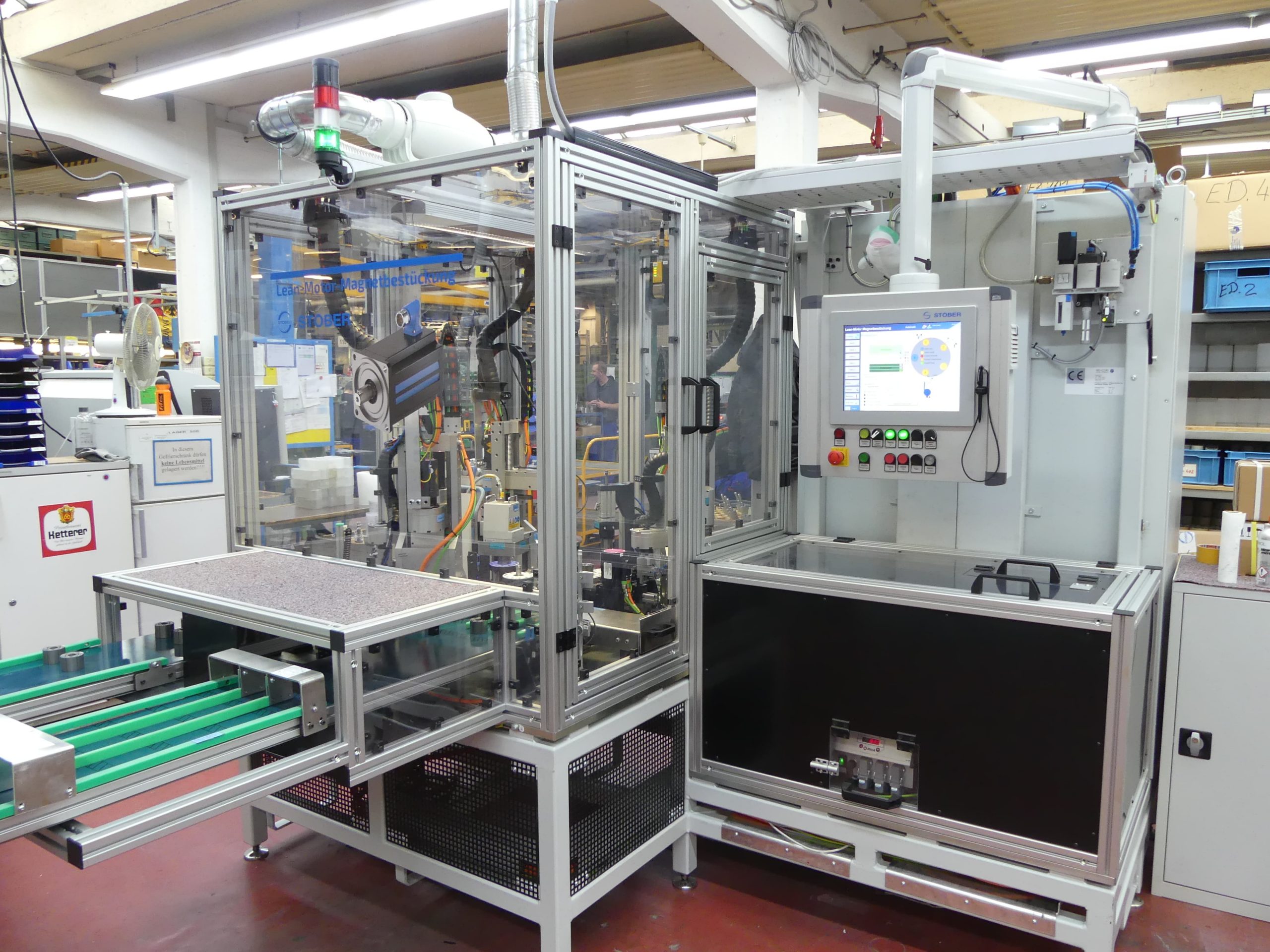 Per Roboter zum Motor