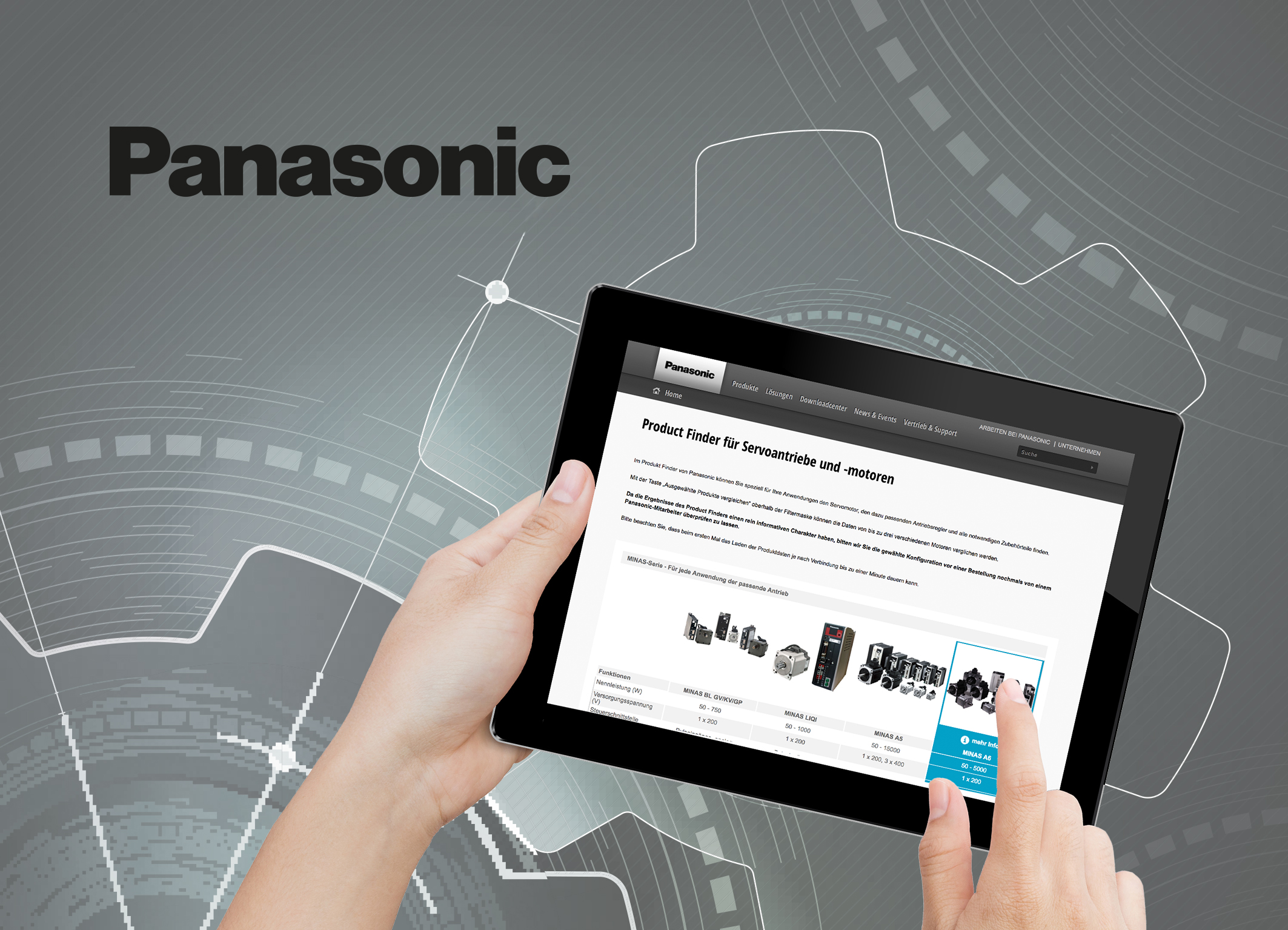 Servomotor finden statt suchen 3 Servomotor finden
statt suchen