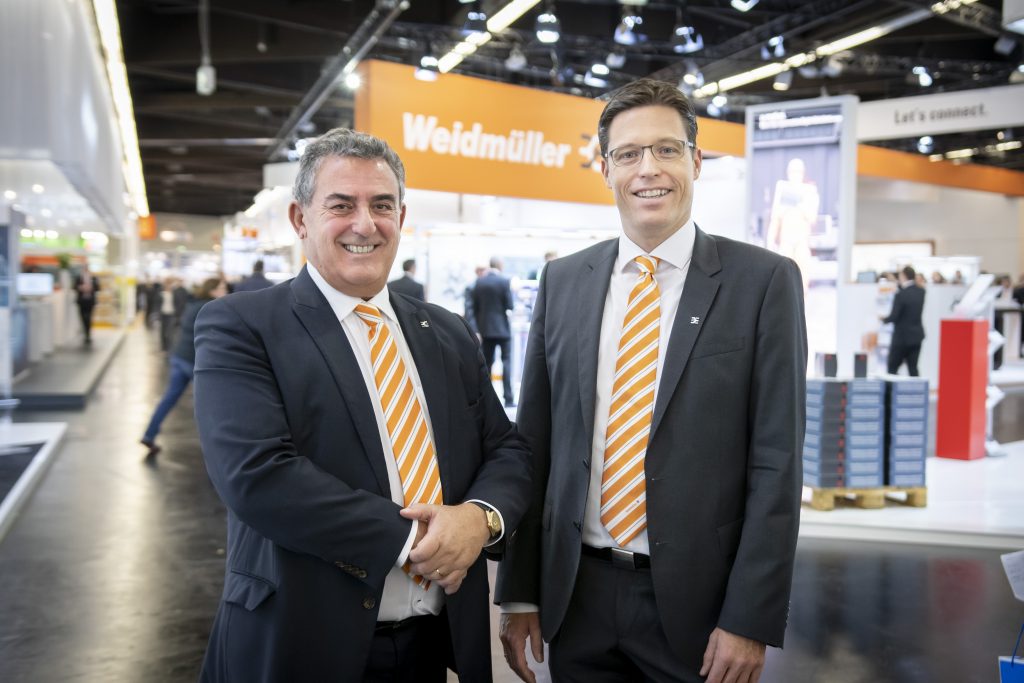 Übergabe im Weidmüller-Vorstand 1 190318 Pressemitteilung Geplante Ue 20190318132953