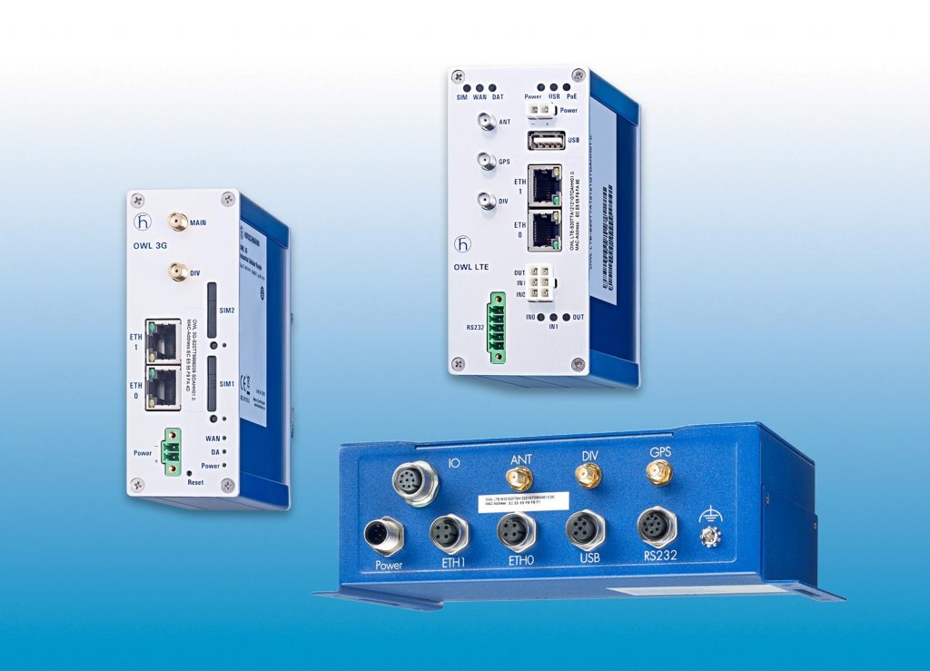 Automatisierungsnetzwerke von morgen realisieren 1 Industrielle Mobilfunkrouter Familie OWL