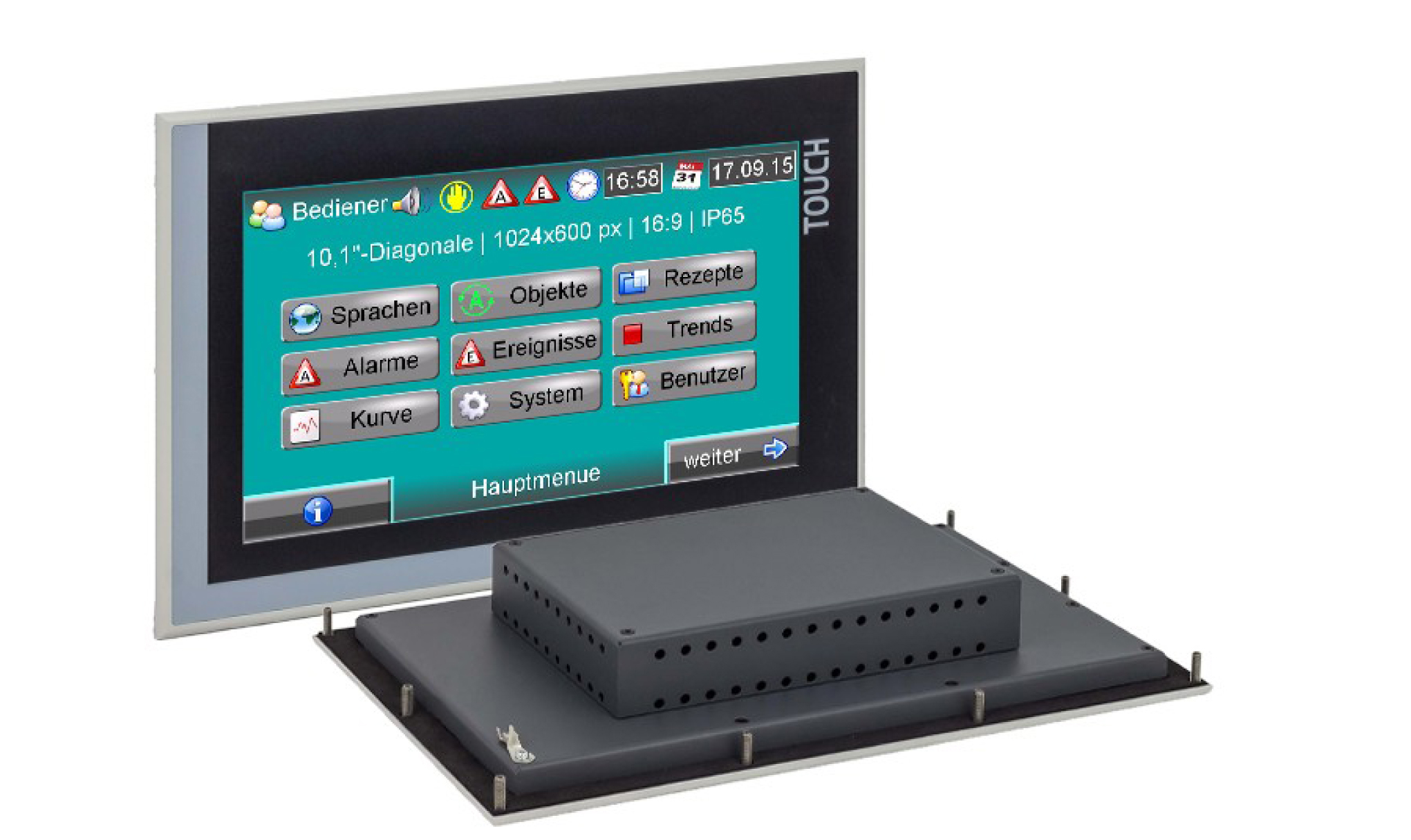 Panel-SPS für kompakte Serienmaschinen 2 Panel-SPS für kompakte Serienmaschinen