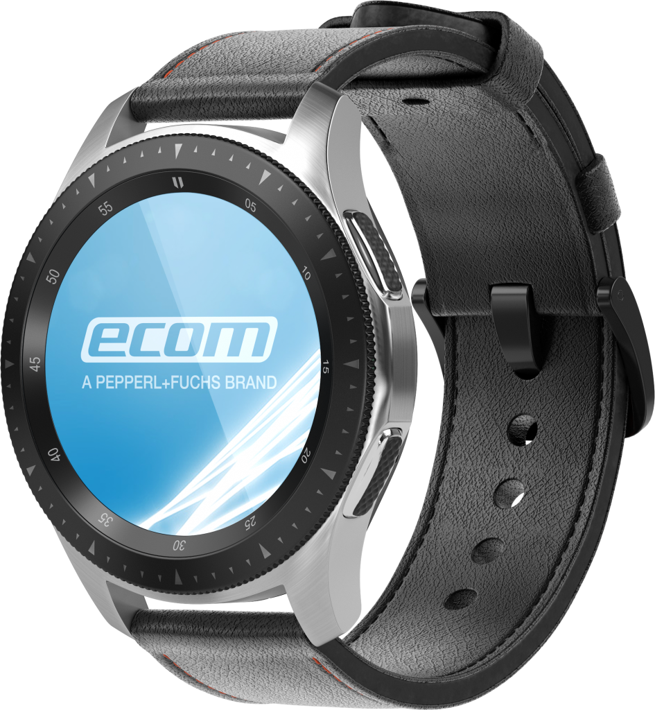 Smartwatch für den Einsatz in explosionsgefährdeten Bereichen 1 2019 03 14 PF ecom Smart Ex Watch 35Grad