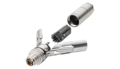 Steckverbinder für Die Vor-Ort-Konfektionierung von industrietauglichen Leitungen 4 Steckverbinder für Die Vor-Ort-Konfektionierung
von industrietauglichen Leitungen