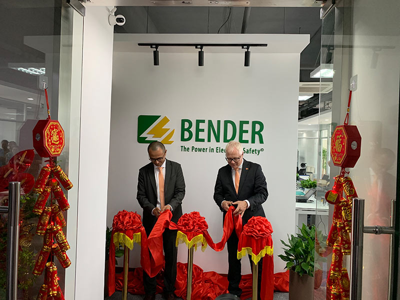 Bender China eröffnet Büro in Shanghai