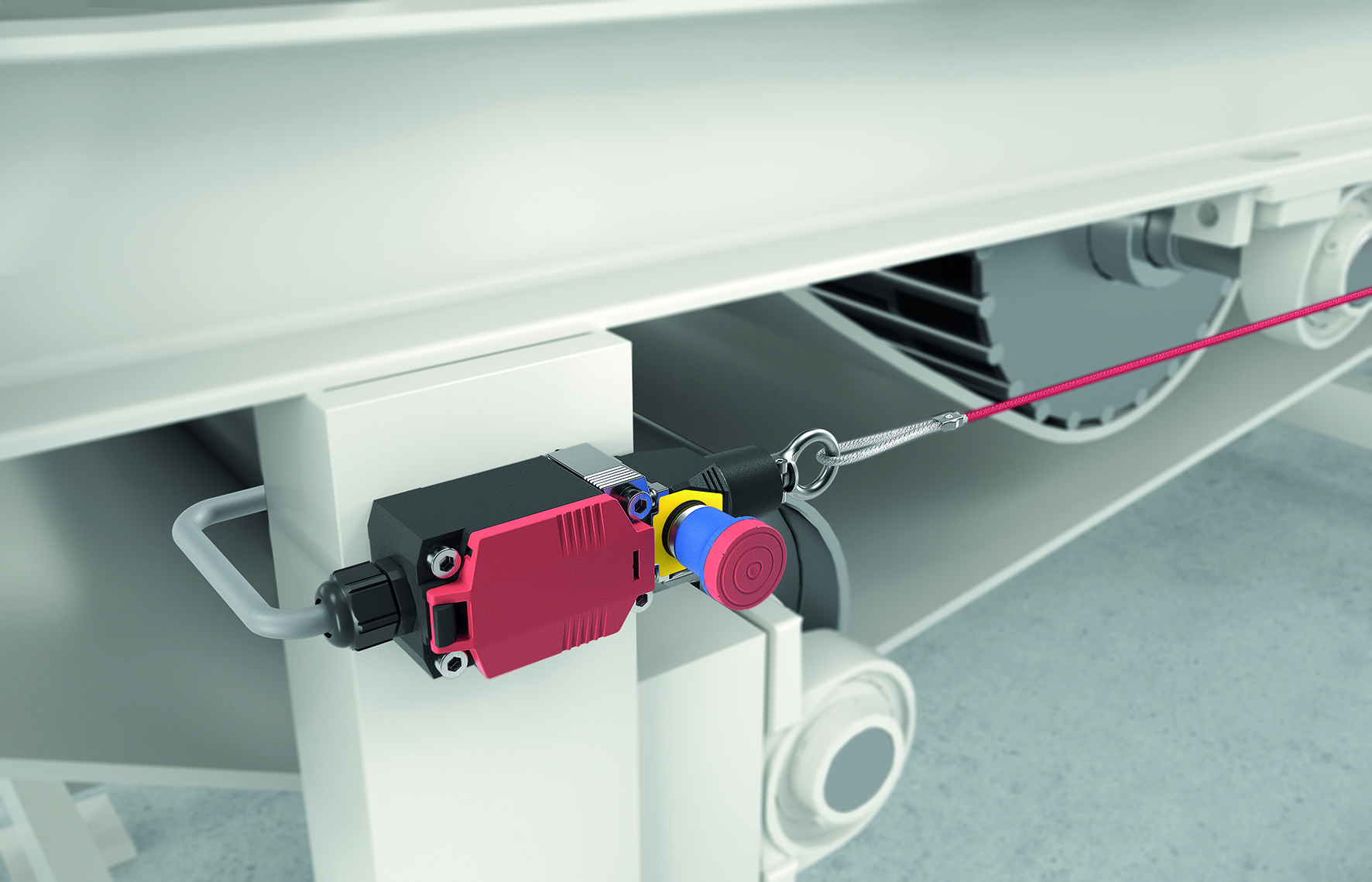 Kompakter Seilzugschalter