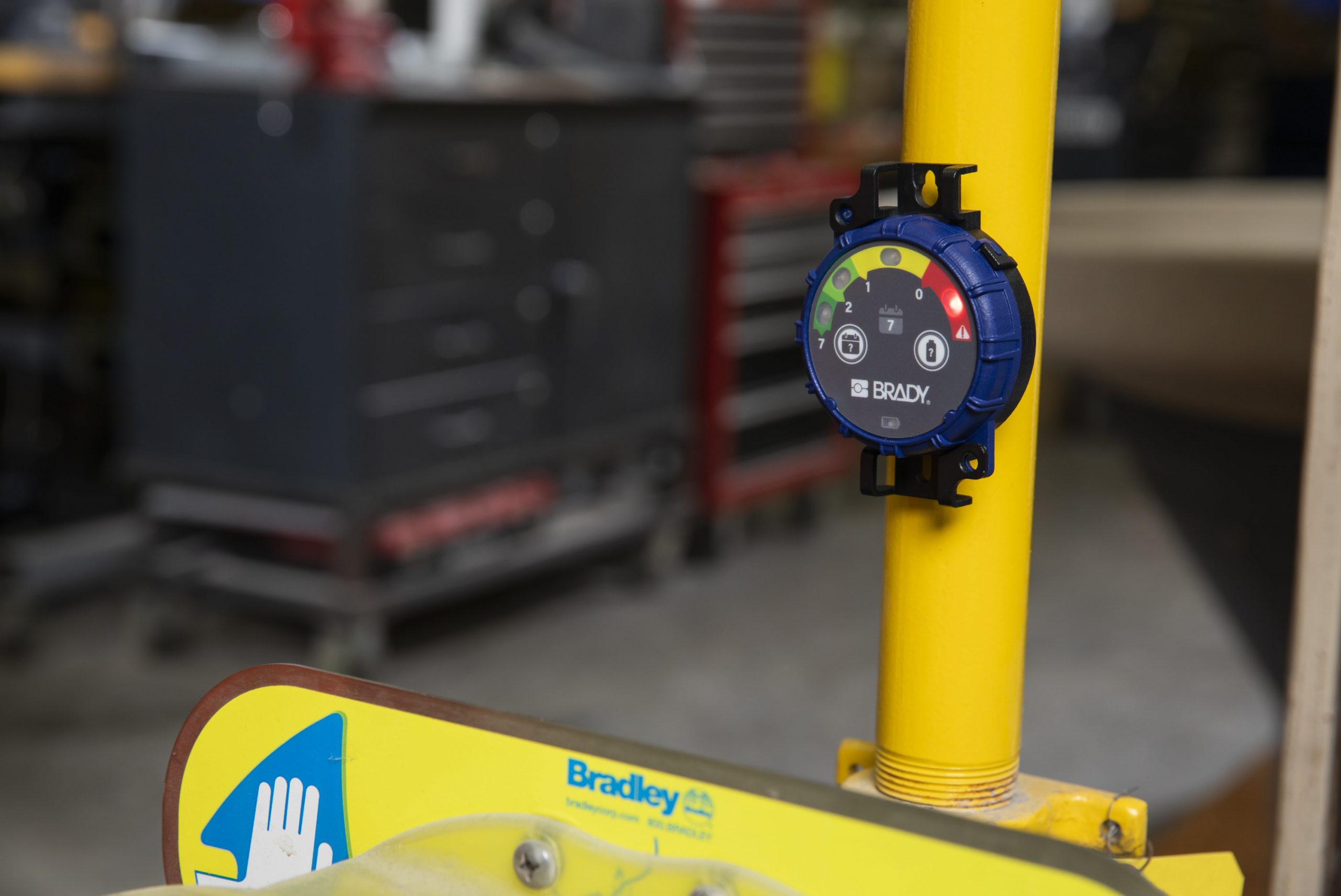 Inspektions-Timer mit LED-Anzeige