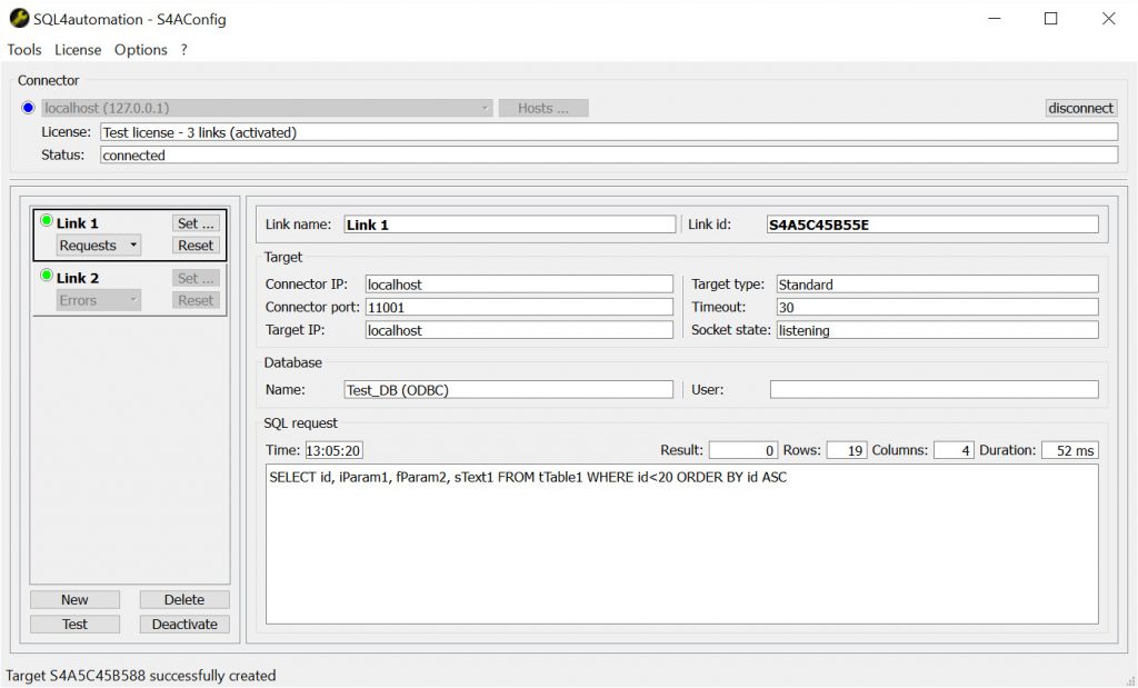 SQL4automation goes Car Wash 1 SQL4automation Config-Tool: Verbindungen zwischen Steuerungen und Datenbanken werden nur parametriert.