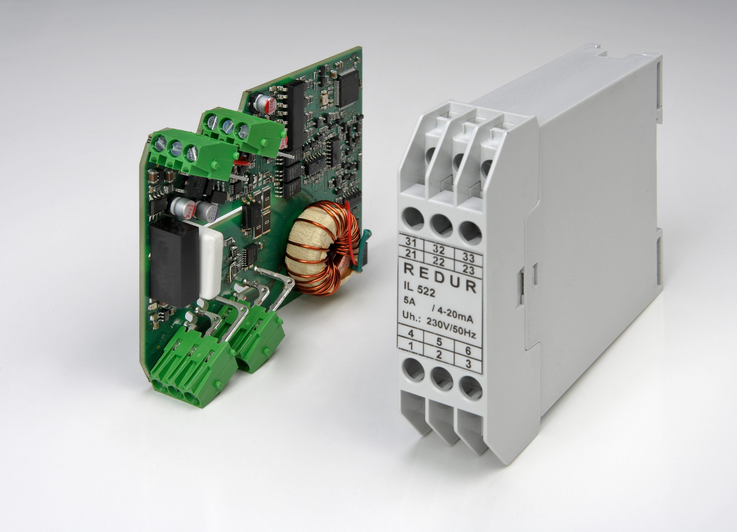 Messwandler mit integrierter Elektronik