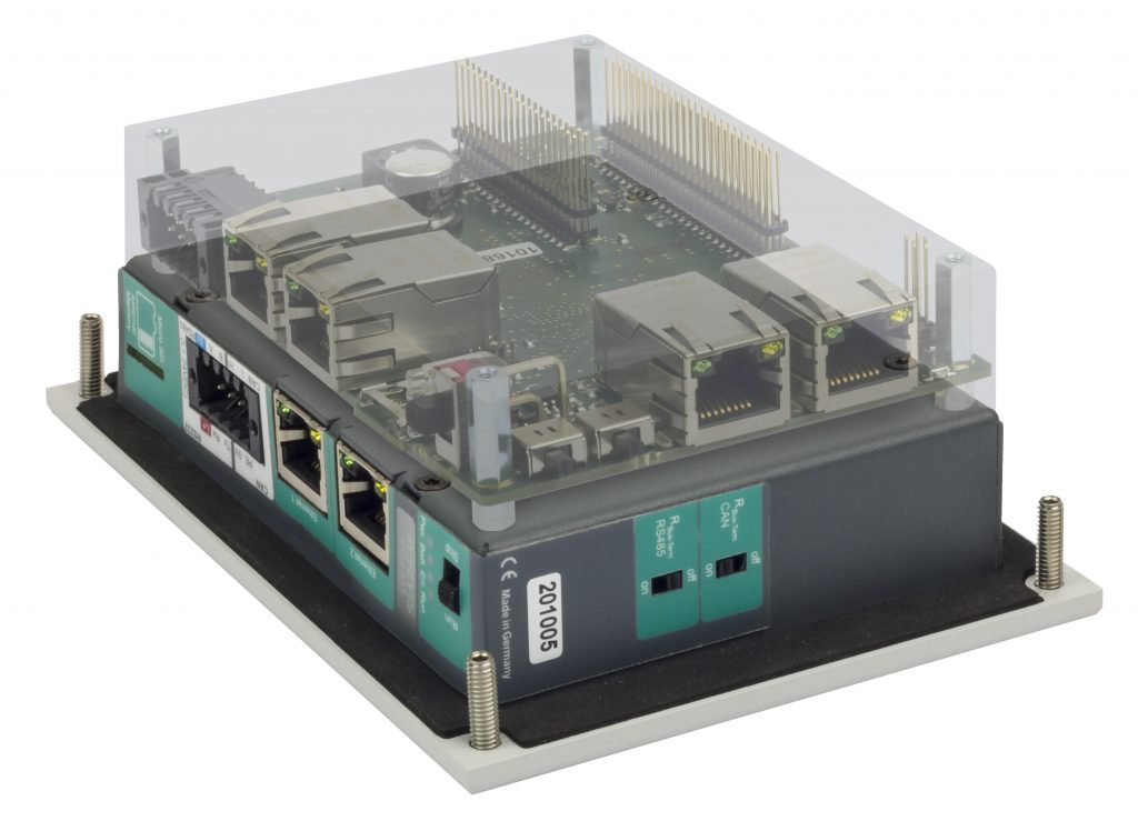 Ergänzung der S7-Welt 3 Schematische Darstellung einer möglichen OEM-Platine für die S7-Panel-SPS PC430T-Slim
