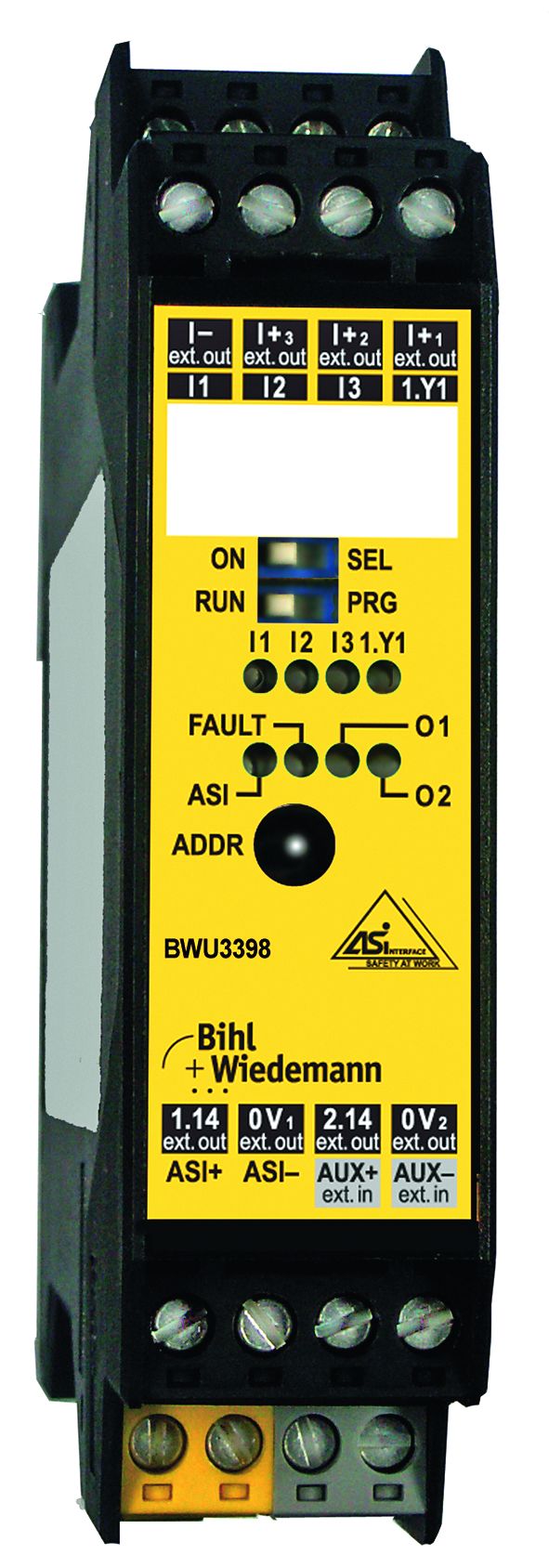 AS-i-Safety-Ausgangsmodul in IP20 10 AS-i-Safety-Ausgangsmodul in IP20