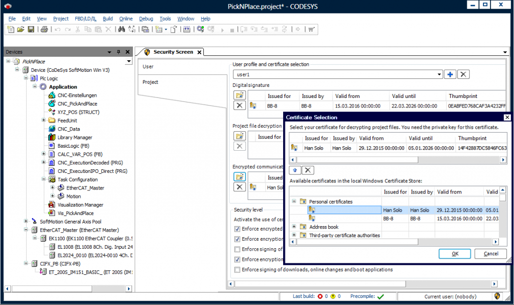 Sicherheit für programmierbare IIoT-Plattformen 1 3S 12 Dezember 2016 Security EW
