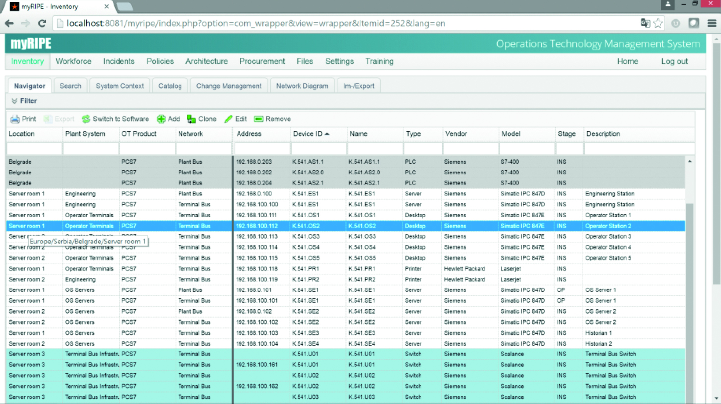 Vollständige Systeminventare aufbauen und Industrie 4.0 implementieren 7 Vollständige Systeminventare aufbauen
und Industrie 4.0 implementieren
