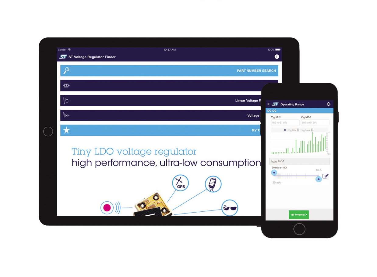 App zur Beschaffung von Spannungsreglern und Wandlern 11 App zur Beschaffung von Spannungsreglern und Wandlern