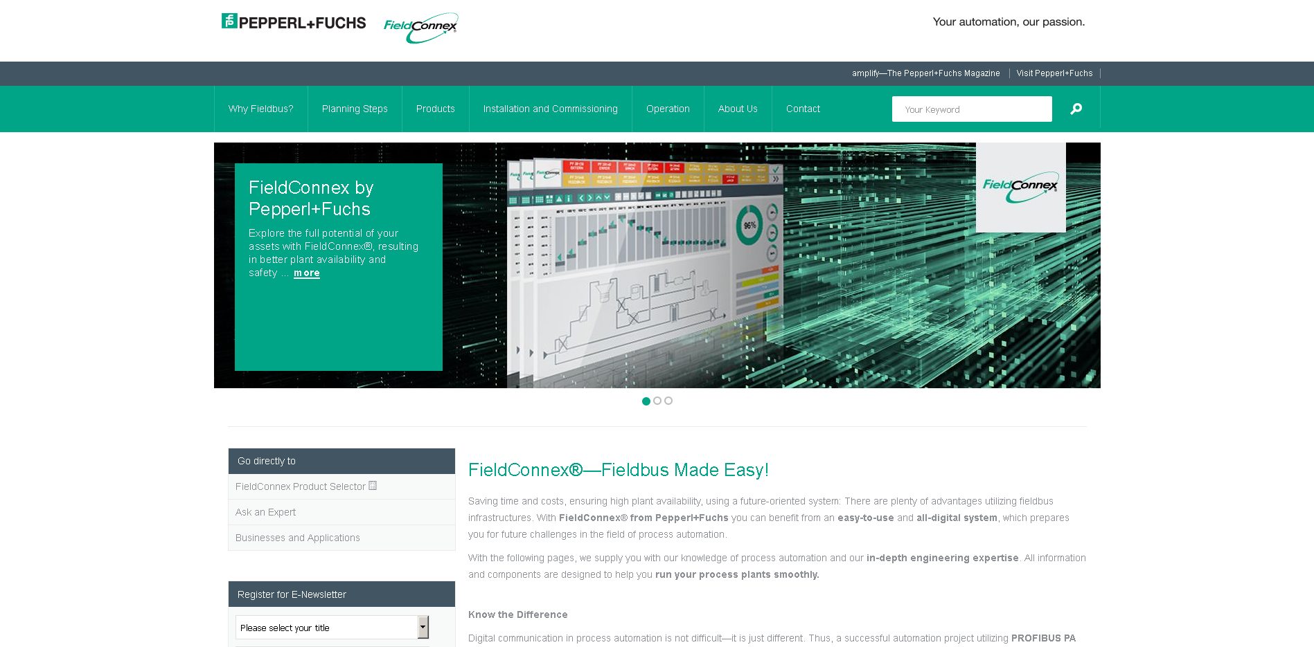FieldConnex-Microsite