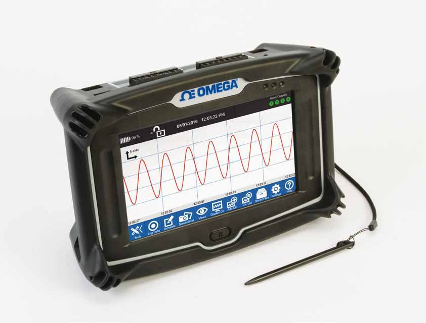 Tragbarer Datenlogger mit 7″-Touchscreen