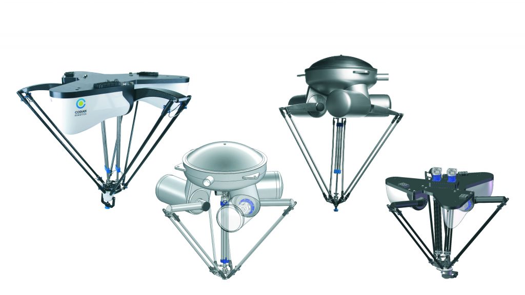  ABB hat Codian Robotics &uuml;bernommen, einen Anbieter von Deltarobotern, die vor allem f&uuml;r Pick&Place zum Einsatz kommen.
