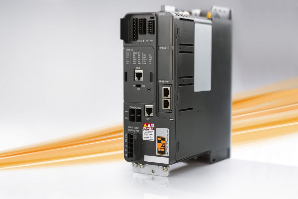 Frequenzumrichter für ein breites Anwendungsspektrum 1 Die neue ACOPOSinverter-Familie P86 von B&R umfasst Frequenzumrichter für Dreiphasen-Synchron- und Asynchronmotoren mit und ohne Geber.