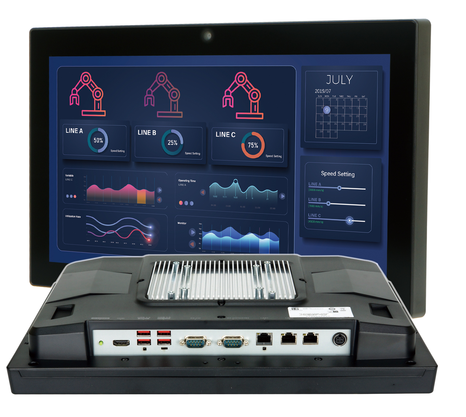 Panel-PC mit Whiskey-Lake-Prozessor