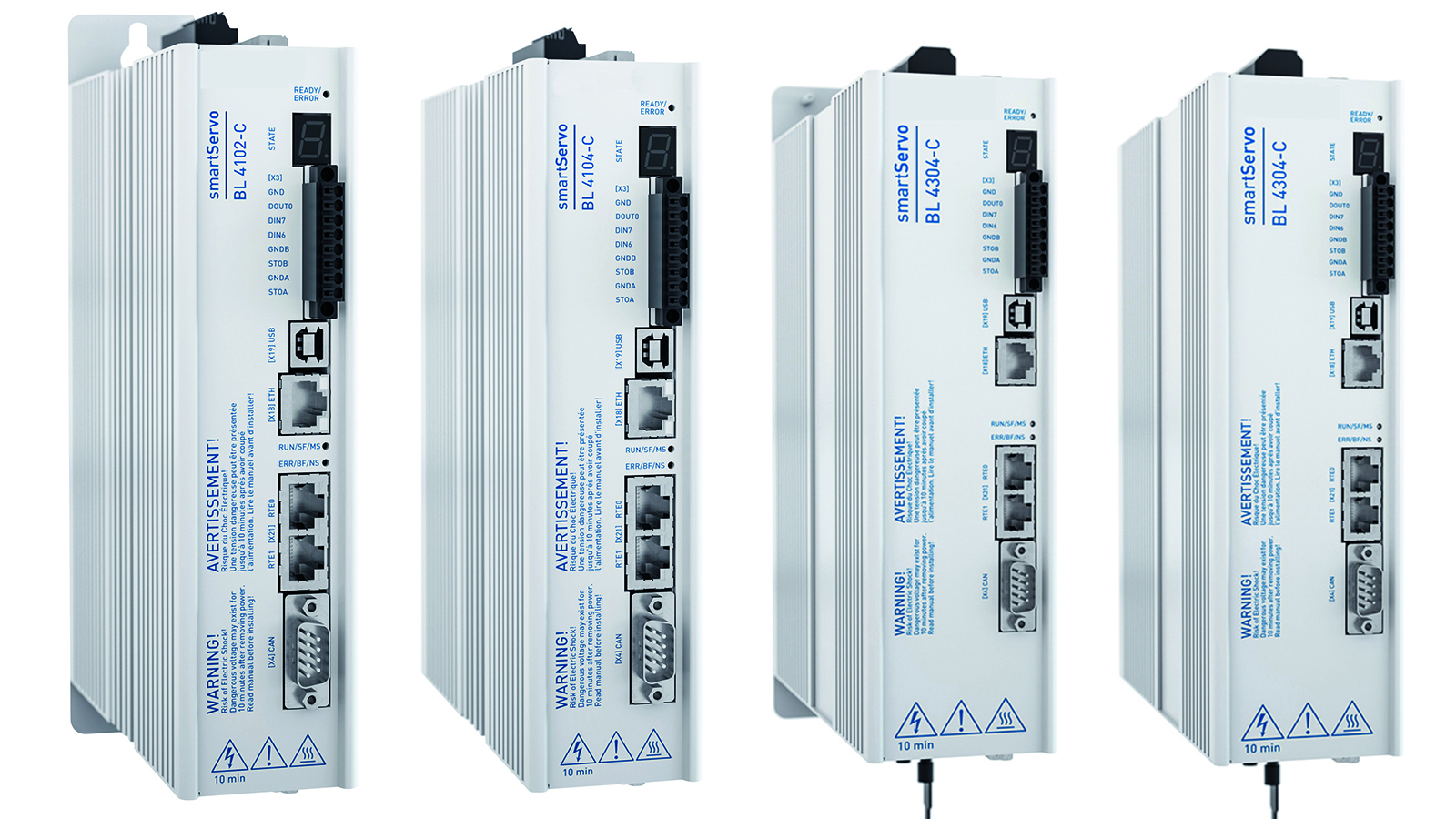 Servoregler mit diversen Schnittstellen