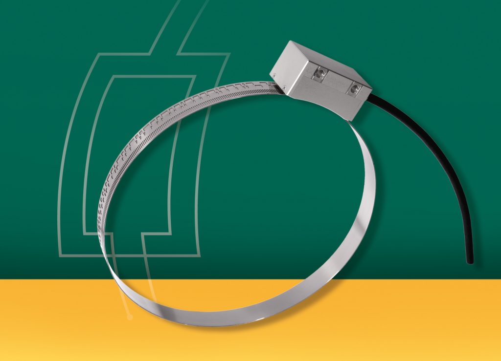 Präzise Winkelmesssysteme in Echtzeit 1 Standardmäßig sind Messringdurchmesser von 80 bis 652mm und die Genauigkeitsklassen ±10µm, ±5µm oder ±3µm Bogenlänge verfügbar.