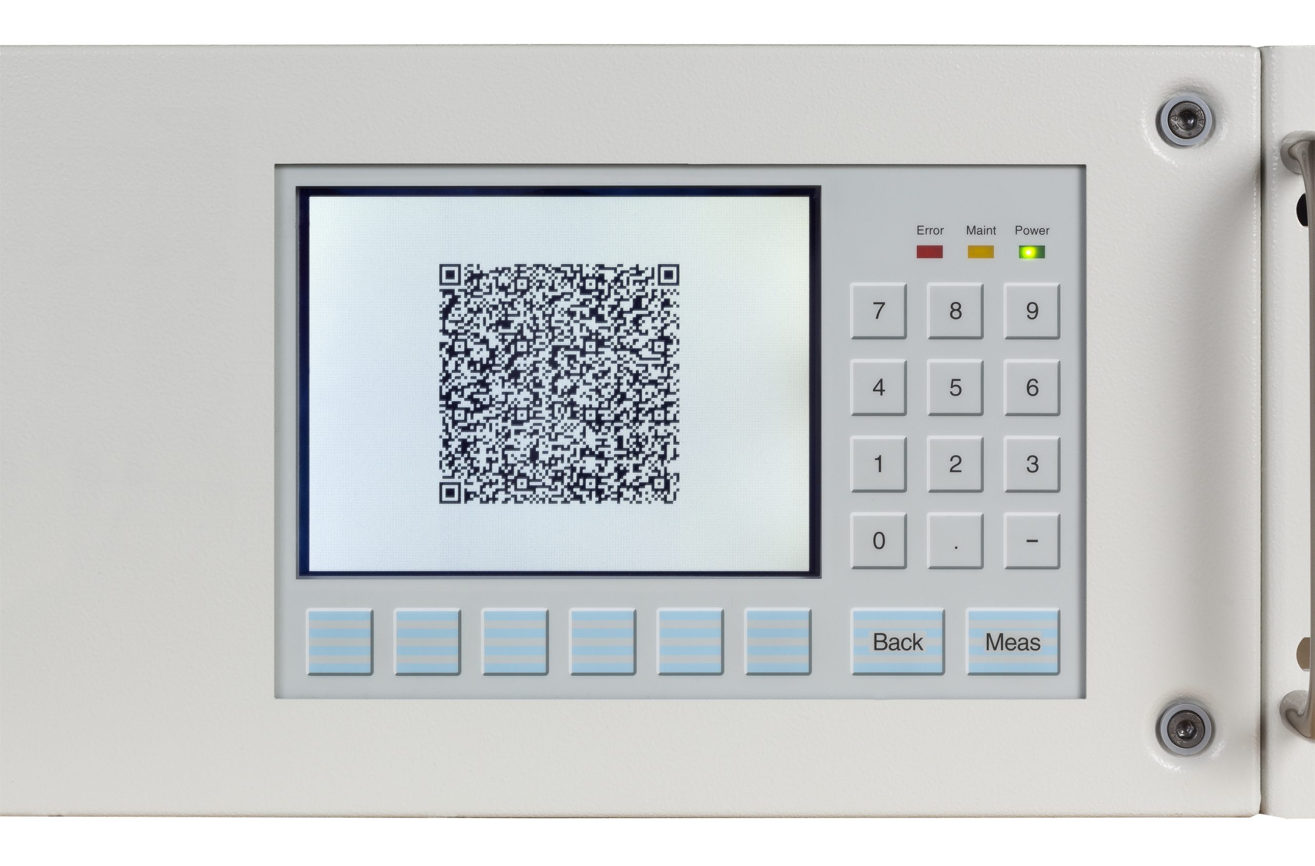 Diagnose von Gasanalysatoren mittels QR-Code